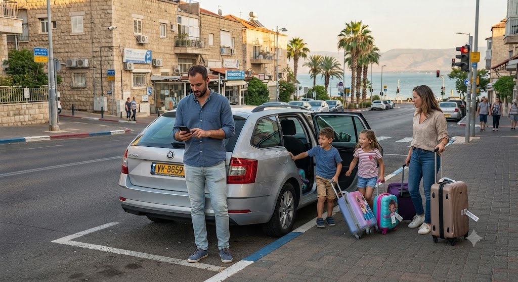 מלון עם חניה פרטית בטבריה מול חניון ציבורי — נוחות, חיסכון וראש שקט 2026